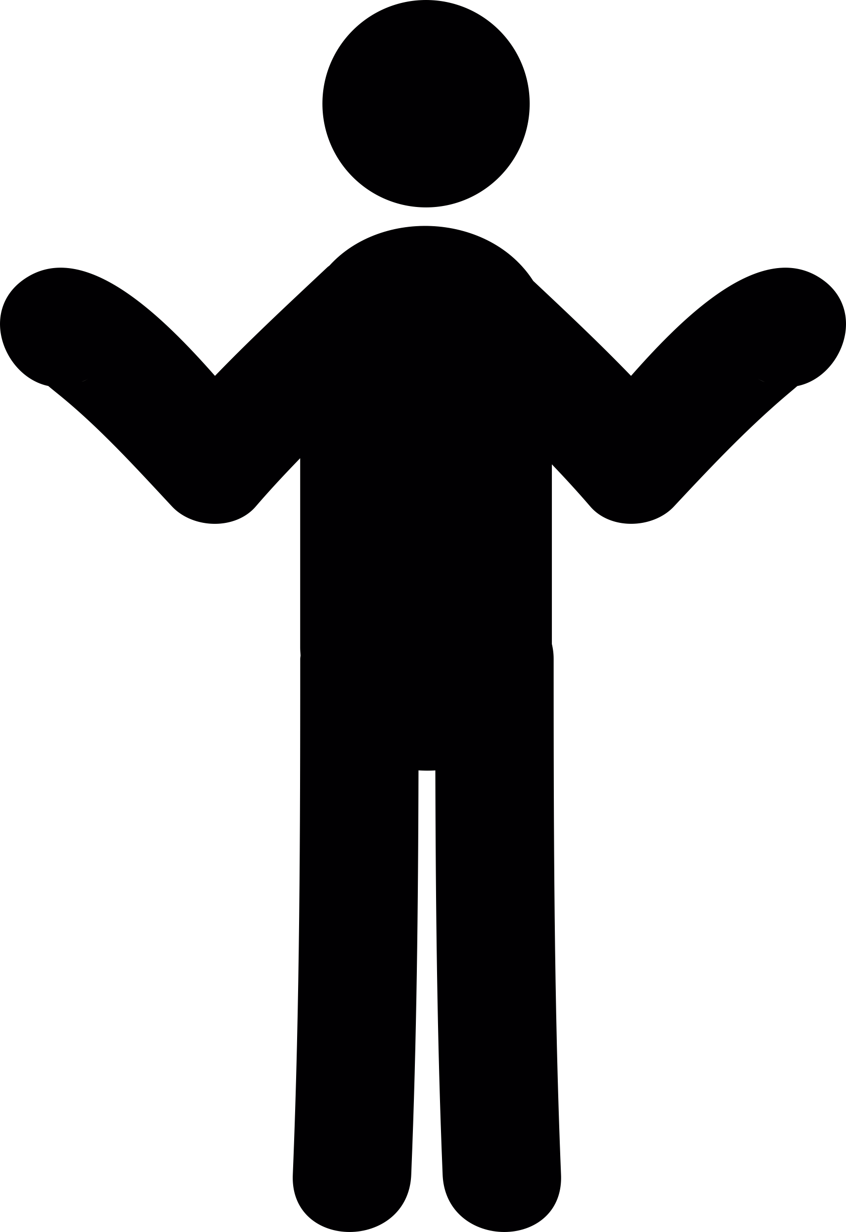 Dont Know Posing Sticker Svg Vector Free Vectors